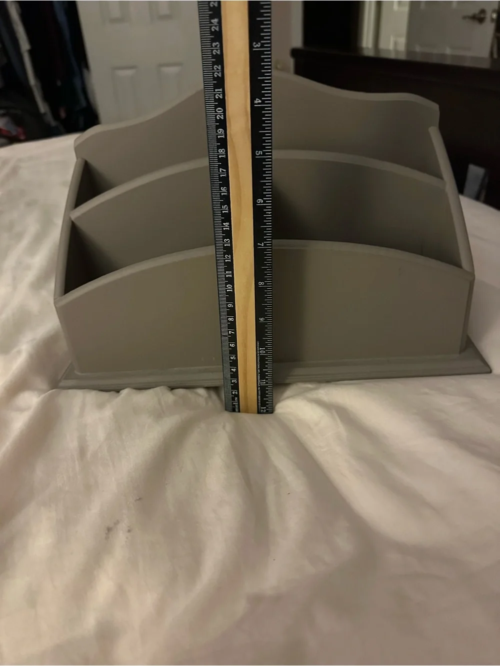 & Other Stories Gray Desk Organizer